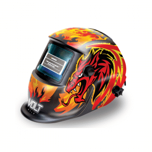 CARETA ELECTRONICA PARA SOLDAR DE SOMBRA VARIABLE AXTECH VOL-CEDRAGON-CV 2 SENSORES COLOR VISION