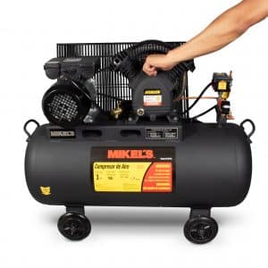 Compresor de aire 3 HP con banda MIKELS (100 lts) CA-3HP100