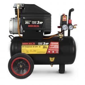 Compresor de aire 3 HP MIKELS (25 lts) CAI-3HP