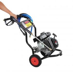 Hidrolavadora de alta presión a gasolina motor 4 tiempos MIKELS (2,000 PSI / 3 HP) HAG-2100