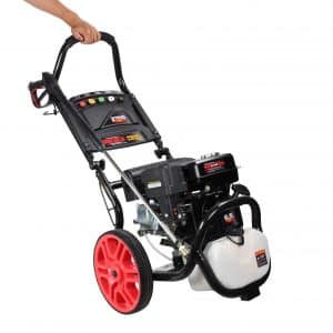 Hidrolavadora de alta presión a gasolina motor 4 tiempos MIKELS (2,700 PSI / 6.5 HP) HAG-2500