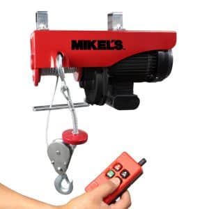 Polipasto eléctrico MIKELS (1 ton, cable 12 mts) PE-1000