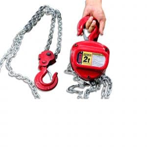 Polipasto manual MIKELS (2 ton, cadena 6 mts) PM-26