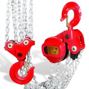 Polipasto manual MIKELS (1 ton, cadena 3 mts) POLM-1