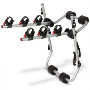 Rack para 3 bicicletas, MIKELS montaje en cajuela RBMC-03