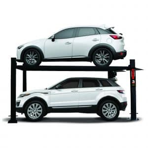 Rampa elevadora para estacionamiento 4 postes MIKELS (2,700 kgs) REE-2700