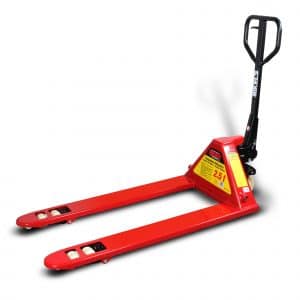 Patín hidráulico transpaleta con ruedas de nylon sistema tándem MIKELS (2.5 ton) TMK-2.5NT