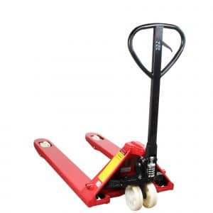 Patín hidráulico transpaleta con ruedas de poliuretano sistema tándem MIKELS (3 ton) TMK-3