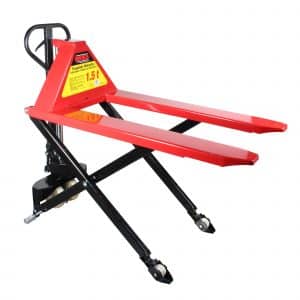 Patín hidráulico transpaleta con ruedas de poliuretano, telescópica MIKELS (1.5 ton) TTMK-1.5