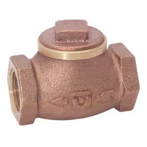 Válvula Check Horizontal Urrea 03T Sello Teflón 1-1/2" 03T.38