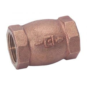Válvula Check Vertical Urrea 44T Bronce 125 LBS 3" 44T.75
