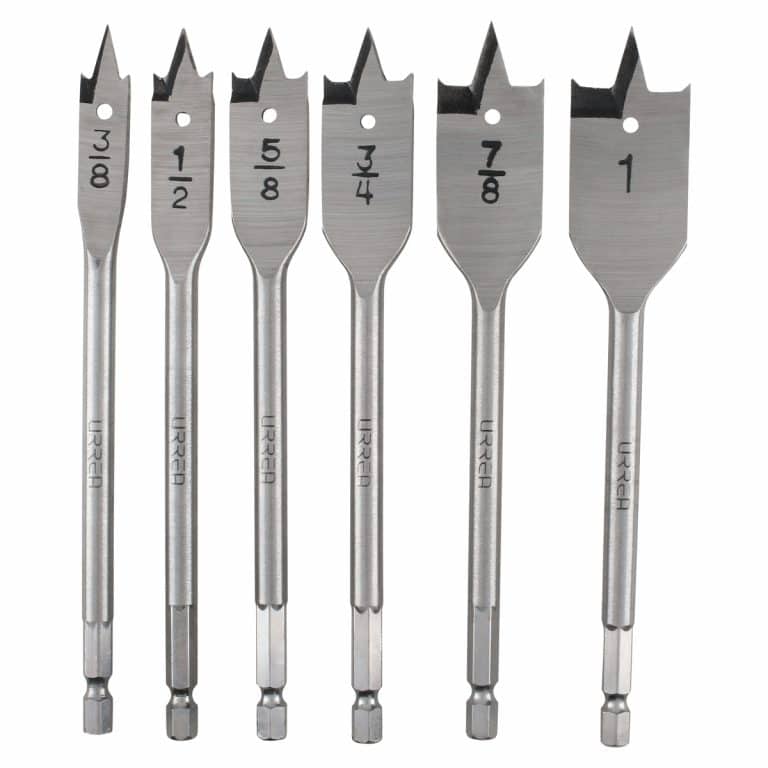 URREA JGO BROCAS TIPO   MANITA P/MADERA 6PZ 3/8"-1"