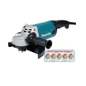 MAKITA ESMERILADORA 9" 2200W   ELECT GA9090 + REGALO