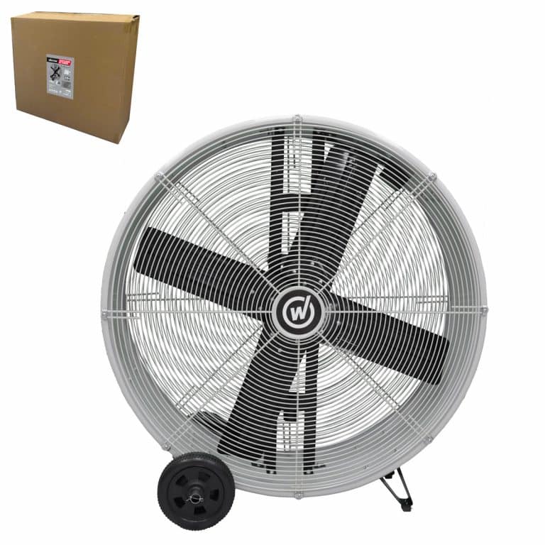 WESTON VENTILADOR D/TAMBOR   36" 497W IND C/RUEDAS VN-1015
