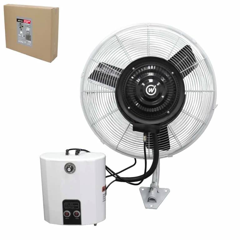 WESTON VENTILADOR D/PARED   24" 249W C/ROCIADOR VN-1045