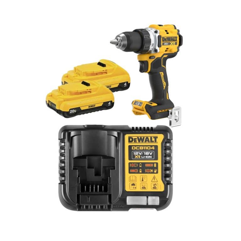 DEWALT PAQ 2 BAT 4MP Y CARG   +ATORN IMP DCD801B-B3