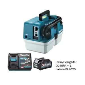 MAKITA ASPIRADORA INAL 40V   2VEL SECO-MOJADO SOLO HTA VC014GLZ